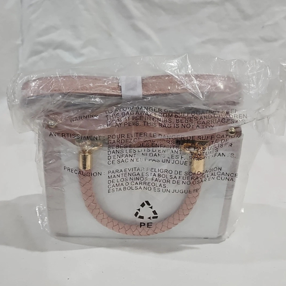 BEBE Alexandra small satchel - Blush