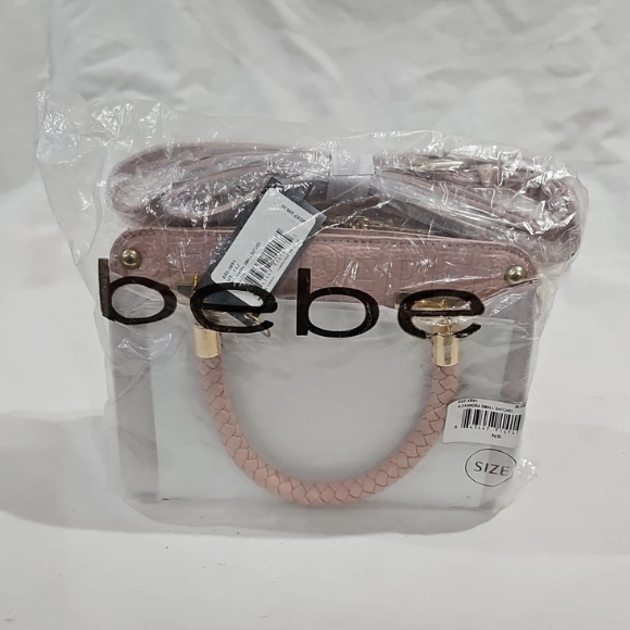 BEBE Alexandra small satchel - Blush