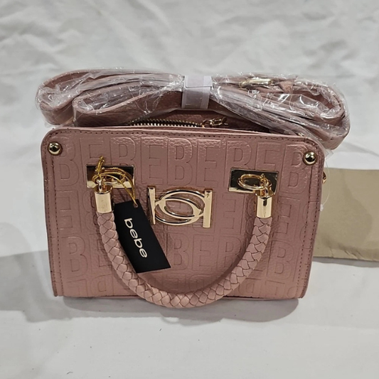 BEBE Alexandra small satchel - Blush