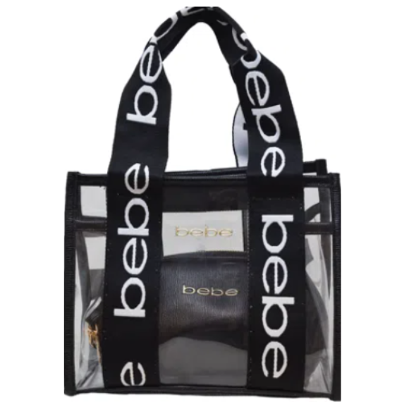 BEBE Hana clear mini satchel HANA CLEAR MINI SATCHEL W/ INSERT