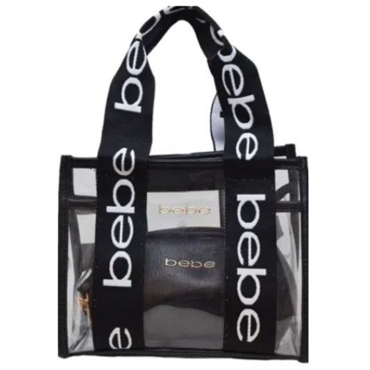 BEBE Hana clear mini satchel HANA CLEAR MINI SATCHEL W/ INSERT