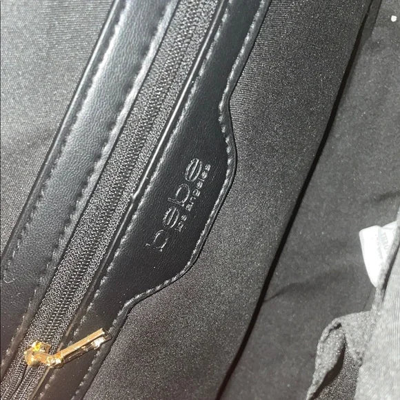 BEBE Hana canvas sm satchel - DENIM