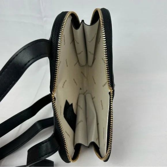 BEBE Malou heart crossbody - Black