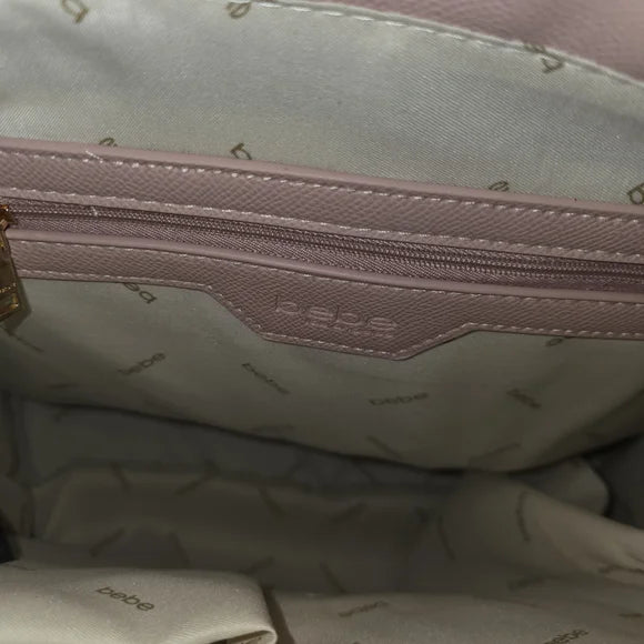 BEBE Ember tote w/insert - Powder pink