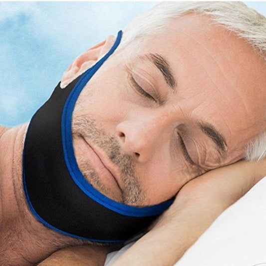 Anti Snore Stop Snoring Sleep Strap Belt Jaw Solution Chin
