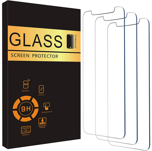 3 Pack Glass Screen Protector for Iphone 14 Pro