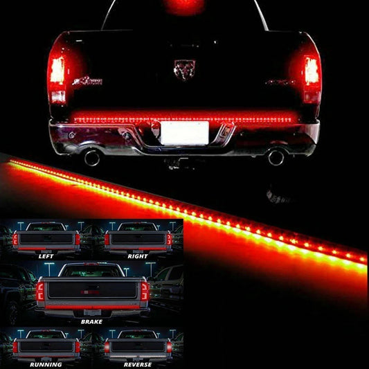 60" Single Row 108 LED Tailgate Light Bar Strip Reverse Brake Signal Tail Lamp
