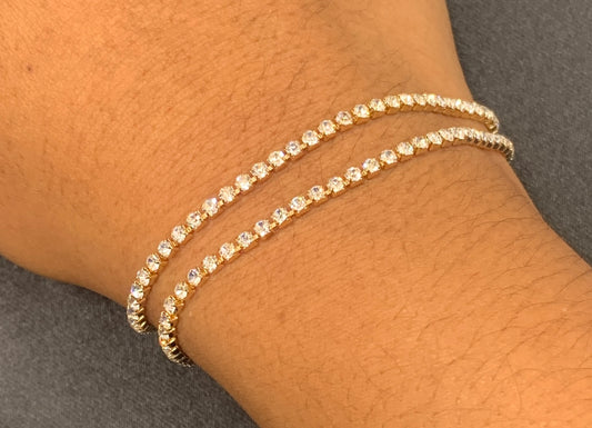 Fashion exquisite crystal bracelet inlaid rhinestone jewelry bracelet
