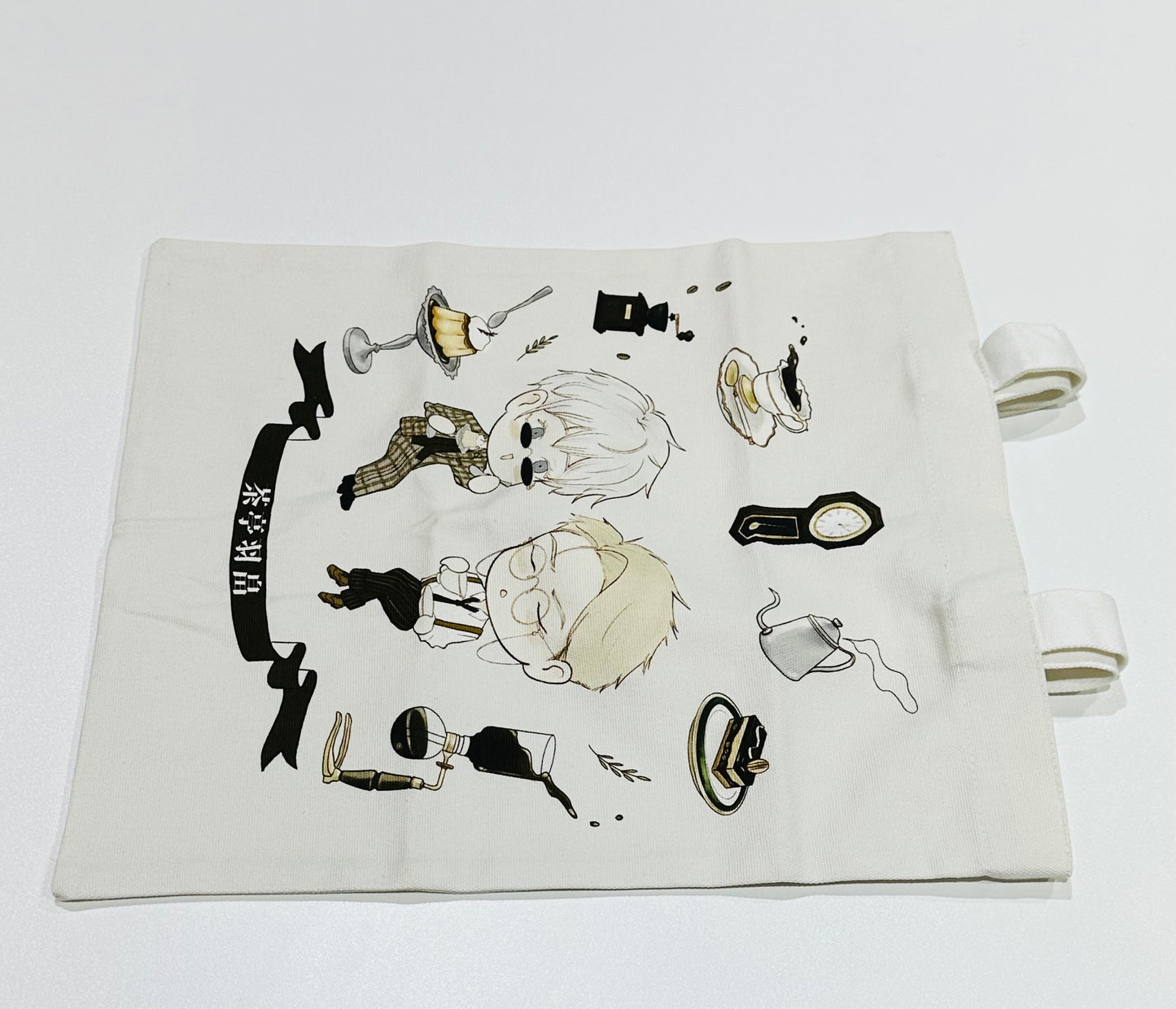 👜 Cute Anime-Inspired White Tote Bag – Eco-Friendly, Lightweight & Everyday-Ready!