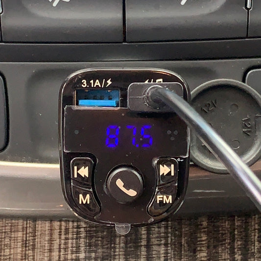 Bluetooth 5.0 Car Wireless FM Transmitter Adapter 2USB PD Charger AUX Hands-Free NEW