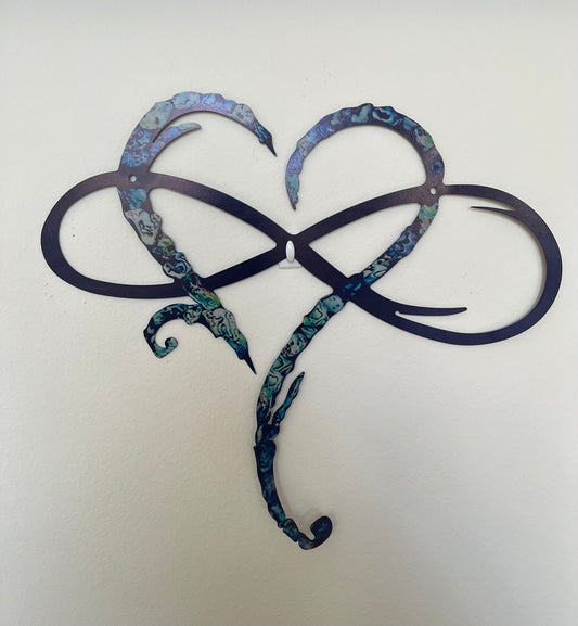 Eternal Love Infinite Diamond Heart Wall Decor
