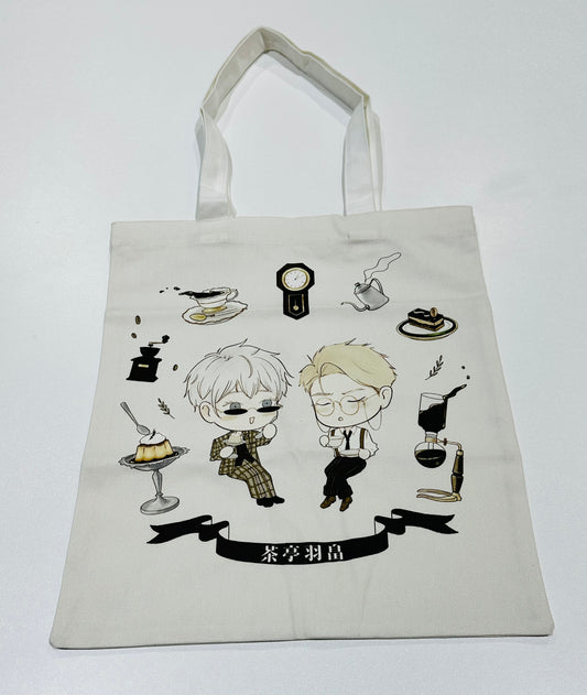 👜 Cute Anime-Inspired White Tote Bag – Eco-Friendly, Lightweight & Everyday-Ready!