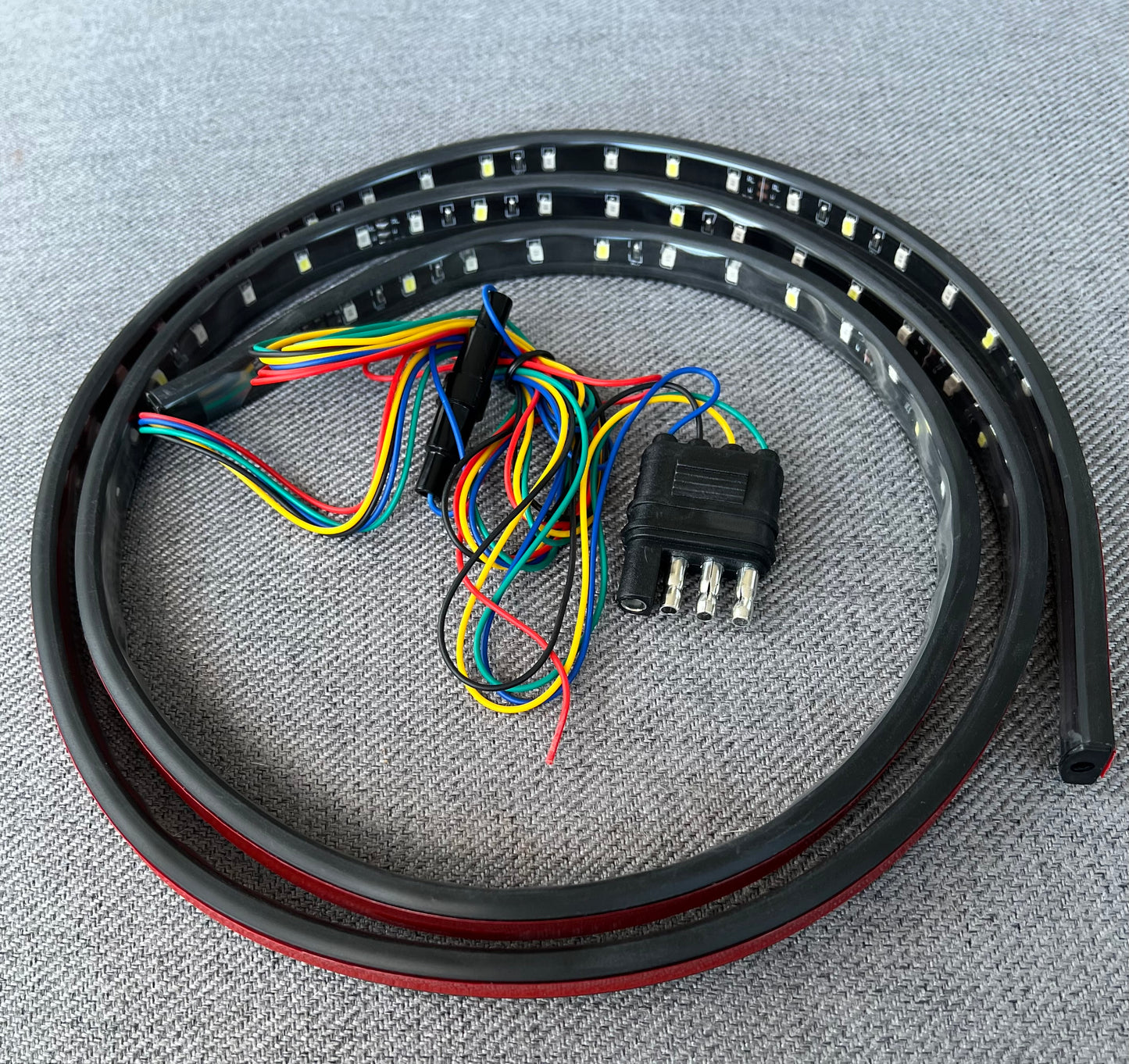 60" Single Row 108 LED Tailgate Light Bar Strip Reverse Brake Signal Tail Lamp