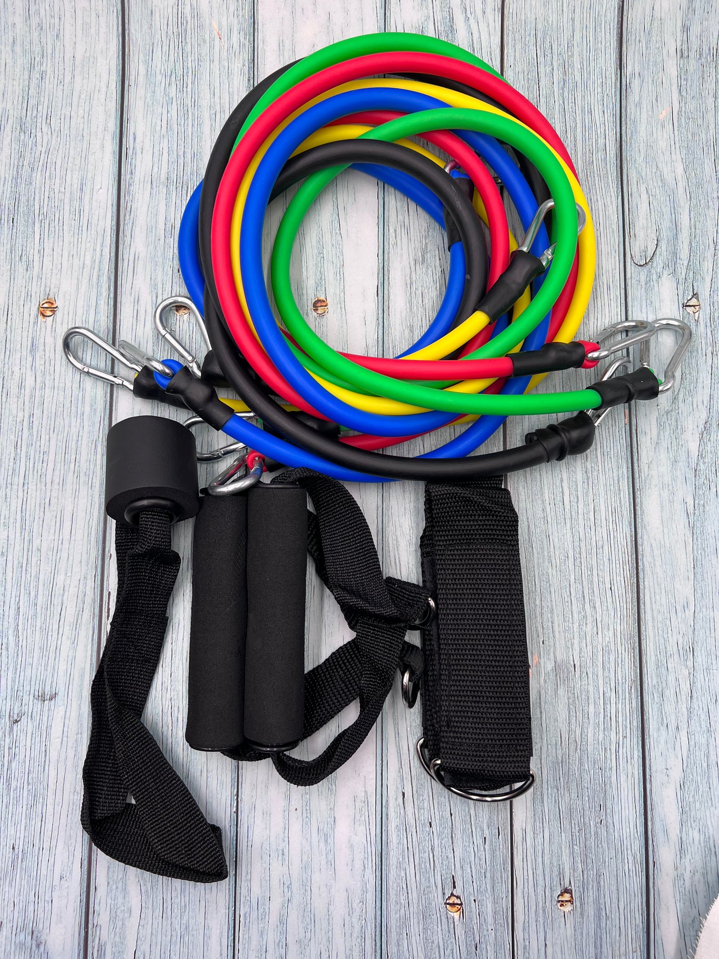 10Pcs Resistance Bands For Home Workout Exercise Yoga Crossfit Fitness Training