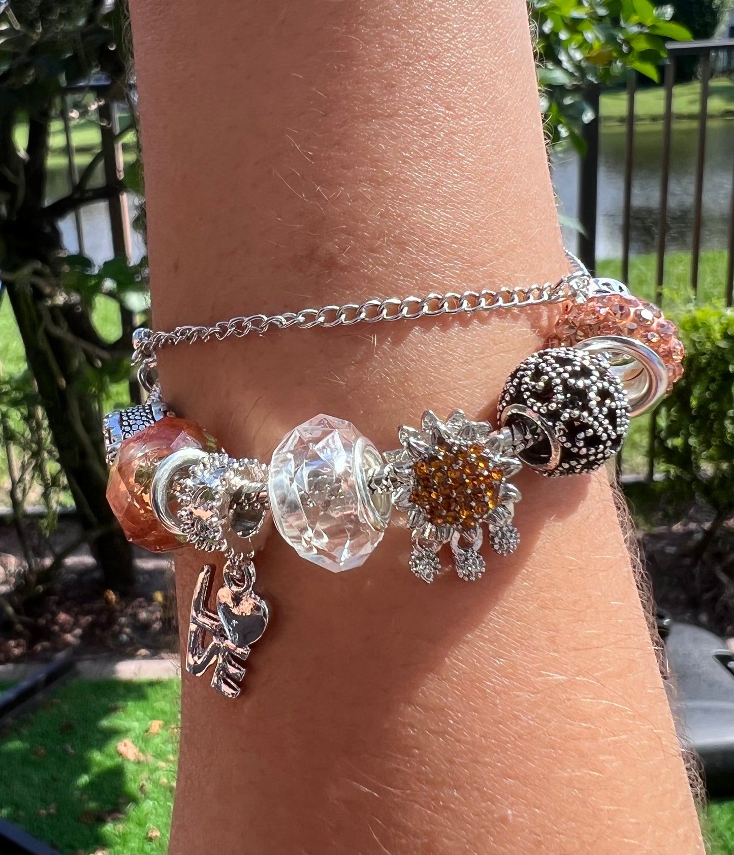 😍 Fashion Love Creative Crystal Bracelet – Stylish & Popular Temperament Jewelry